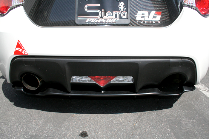 OE Style Rear Bumper Diffuser - Scion FR-S / Subaru BRZ
