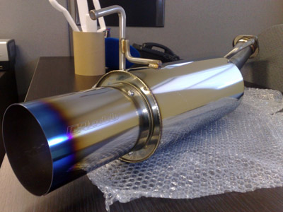 2000 Honda prelude dual exhaust #6
