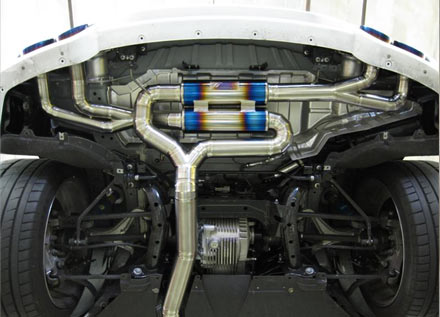 Titek Titanium Exhaust System - Nissan GTR 2009+ (R35)