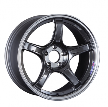 SSR GTX03 Wheel (STD Face) - 15x5.0 / Offset +45 / 4x100 (Black Graphite)