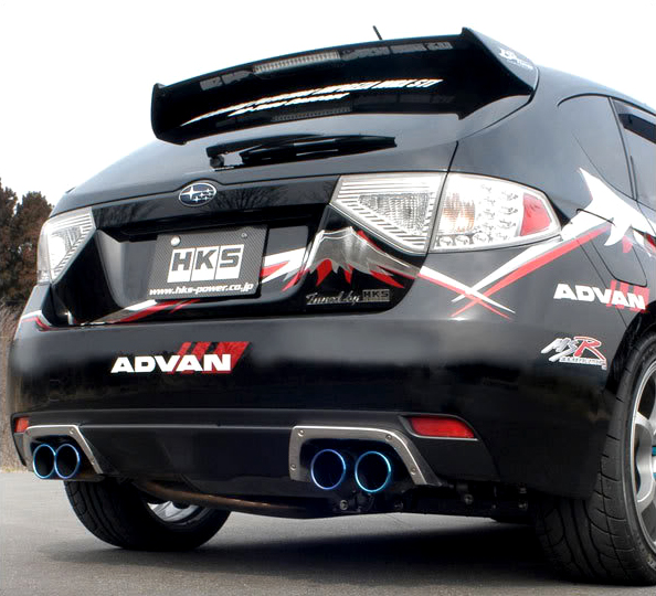 HKS Legamax Premium Exhaust - Subaru Impreza WRX STi 2008-2010 (Cat-Back)