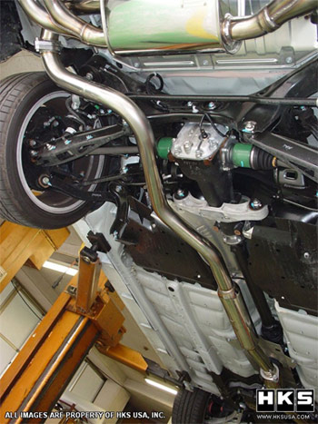 HKS Legamax Premium Exhaust Center Pipe - Mitsubishi EVO X 08+