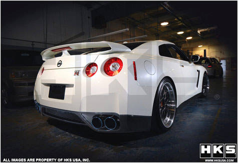 HKS Legamax Premium Exhaust - Nissan GT-R R35 09+ (Flux Welded)