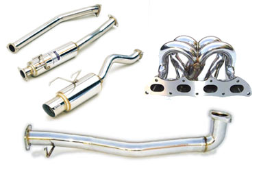 Invidia Power Package I (turbo manifold, downpipe, N1 exhaust) - Mitsubishi EVO VIII / IX 03-06