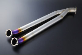 Amuse R1000-No2 Straight RS 90spec STTI Y-Pipe - Nissan GT-R R35 2009+