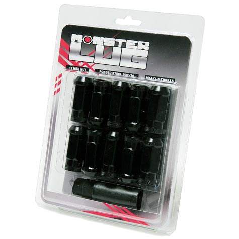 Monster Lug Nuts - Black 14x1.5mm