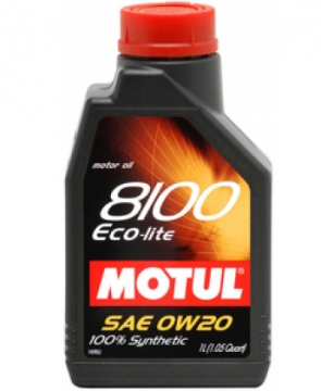 Motul Synthetic Engine Oil 8100 0w20 ECO-LITE - 1L (1.05qt)