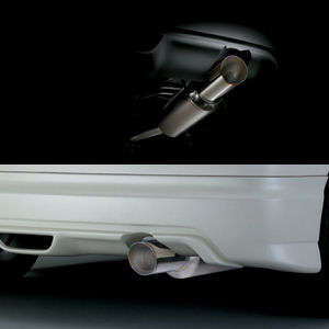 Honda fit mugen muffler #7