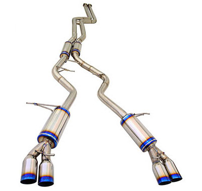 MXP Titanium Quad Tip Exhaust System - BMW 335i Coupe/Sedan 2006+