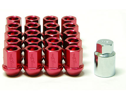 MXP Open Ended Lug Nuts - Red