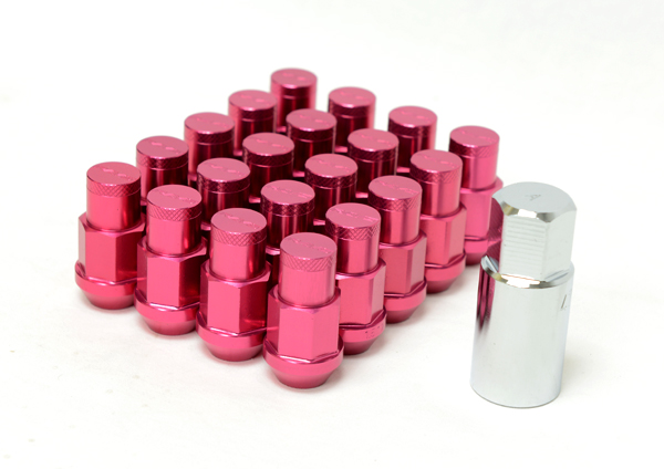 Rays Engineering Lug Nuts (42mm medium length) - Red