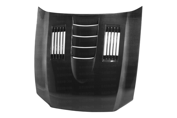 Seibon SS Style Carbon Fiber Hood - Ford Mustang / GT500 2010-2013