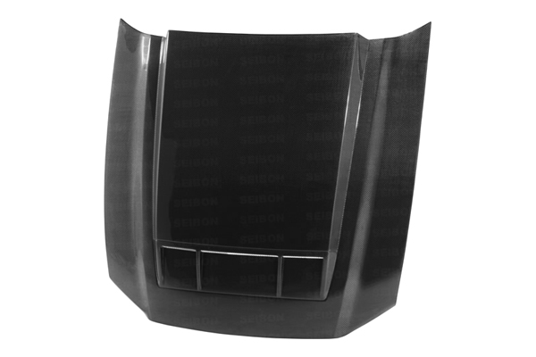 Seibon TS Style Carbon Fiber Hood - Ford Mustang / GT500 2010-2013