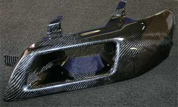 Seibon Carbon Fiber Headlight Duct - Mitsubishi EVO VIII / IX 03-06