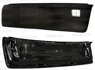 Seibon S Style Carbon Fiber Trunk - Honda Civic Hb 1992-1995