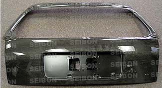 Seibon OEM Style Carbon Fiber Trunk - Honda Civic Hb 1996-2000