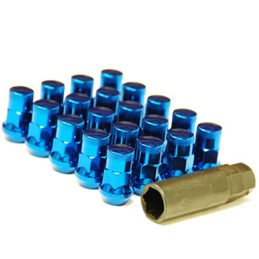 Muteki SR35 Lug Nuts - Blue (Closed Ended)