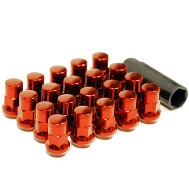 Muteki SR35 Lug Nuts - Red (Closed Ended)
