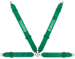 Takata 4 Point Professional Harness MPH-341WR (for 2 Seater or Roll Bar Harness Mount Bar)