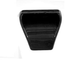 Titek Carbon Fiber Hood Air Guide - Mitsubishi EVO X 08+