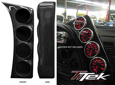 TiTek Carbon Fiber Gauge Pod - Toyota Supra 93-98