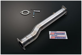 Tomei Titanium Straight Pipe - Mitsubishi EVO X 08+