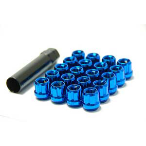 V2 Competition Lug Nuts - BLUE Open Ended