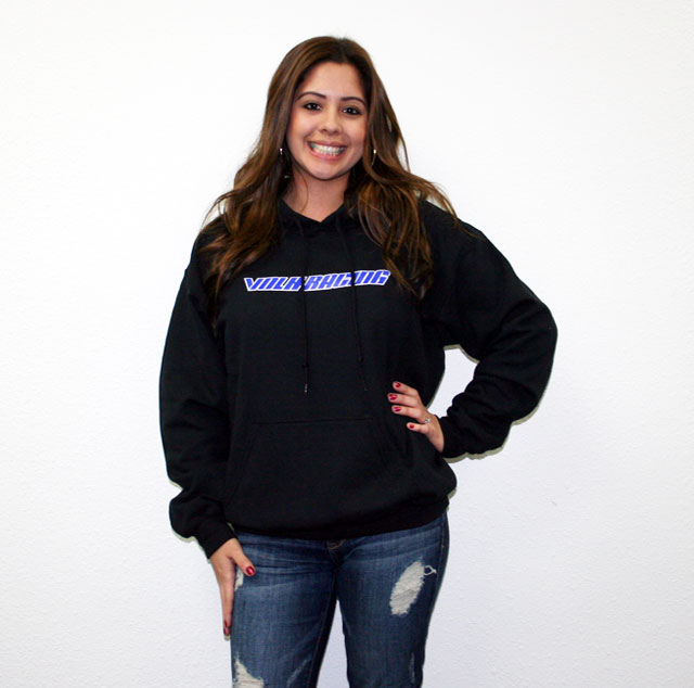 Volk Racing Hoodie - Black / Blue