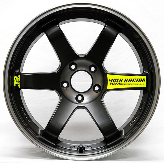 Volk Racing TE37SL Black Edition 18x9.5 +22, 5x114.3 (Set of Four)