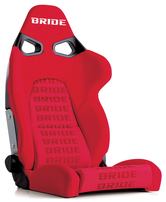 Bride VORGA Reclinable Seat - Red Logo
