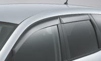 JDM Honda Door Visors - Honda Fit 06-08