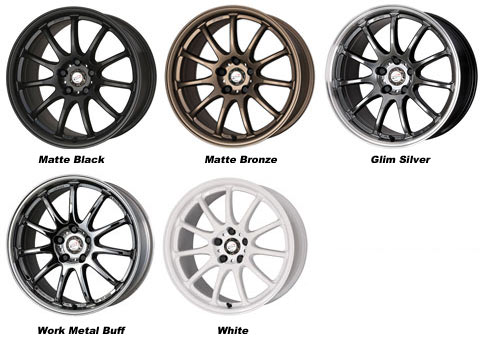 work emotion 11r wheel 18x7 5 5x114 3 53 evasive motorsports works emotion 11r
