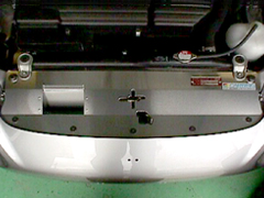 Carbing Cooling Plate Honda S2000 00+ AP1 (carbon fiber)
