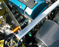 J's Racing Damper, Tower Bar, Heat Shield Combo Pack - Honda S2000 00+