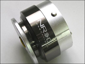 NRG Quick Release Hub Adapter Gen 2.0 - Black Chrome / Silver