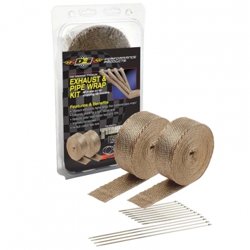 DEI Exhaust & Pipe Wrap Kit (Titanium)