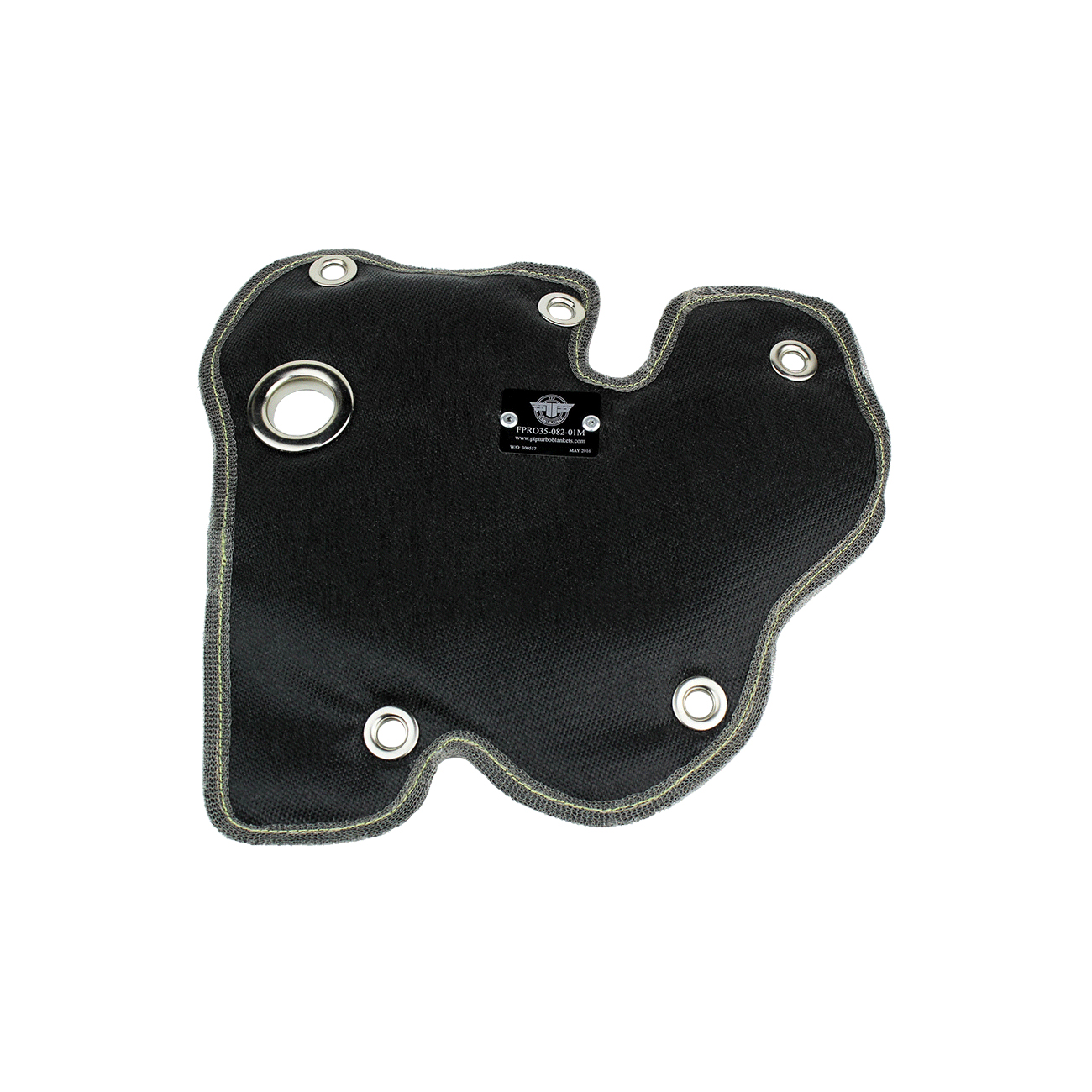 Evasive Motorsports PTP Turbo Blankets Black Turbo Blanket Fiat 500T