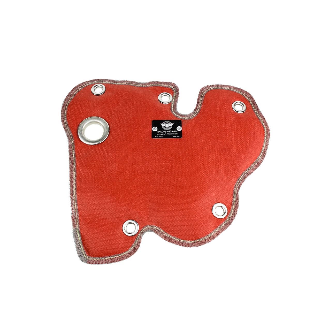 Evasive Motorsports PTP Turbo Blankets Red Turbo Blanket Fiat 500T