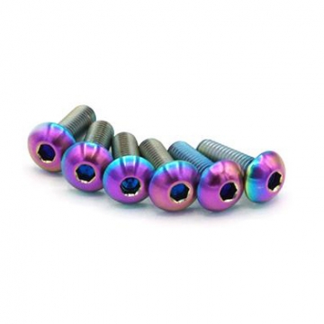 Dress Up Bolts 15mm Titanium Quick Release Kit (True Burned)