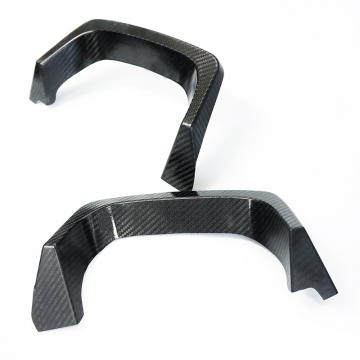 Revel GT Dry Carbon Muffler Garnish (Left & Right) - Subaru WRX / STI 15-21