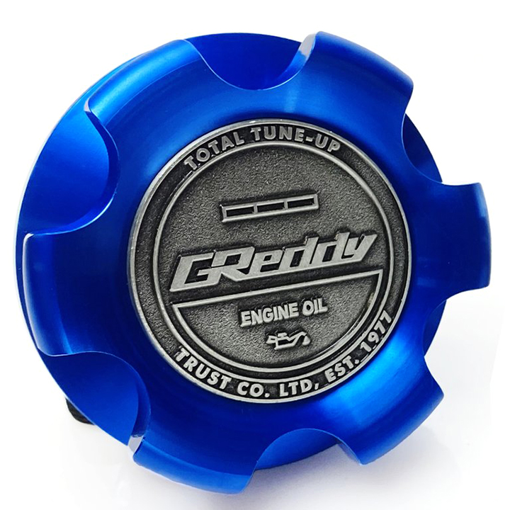 Evasive Motorsports GReddy Oil Filler Cap Type 03 (Blue) Mazda