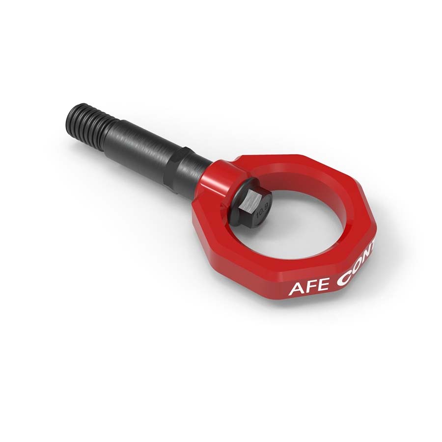 Cusco Folding Front Tow Hook 2020+ Toyota Supra (A90) 3.0L Turbo - Red main image 1