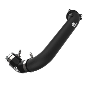 aFe BladeRunner Aluminum Hot Charge Pipe (Black) - Toyota Supra A90 2.0 2021+