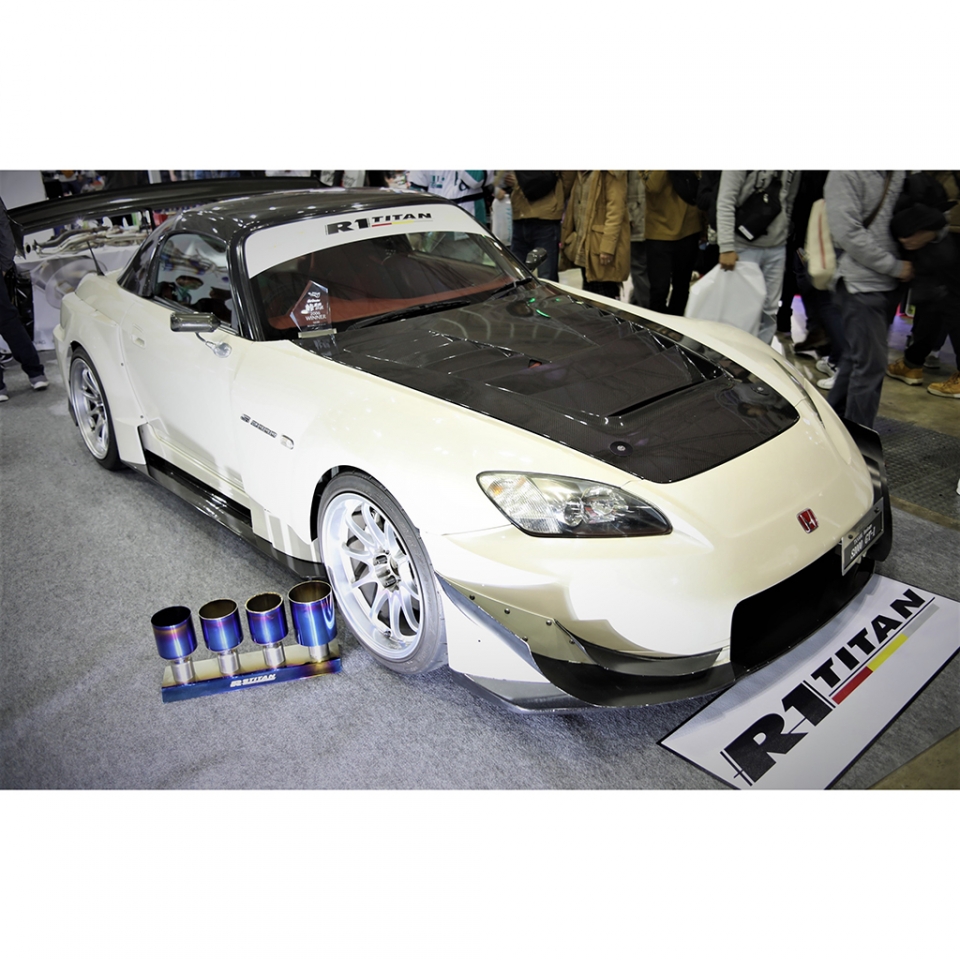 Evasive Motorsports Amuse R1 Type 2 Hood Frp Honda S00 00 09