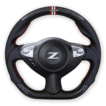 Buddy Club Sport Steering Wheel (Carbon Fiber) - Nissan 370Z 2009+