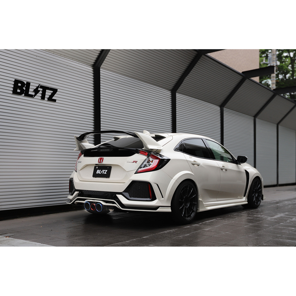 Evasive Motorsports: Blitz Nur Spec Exhaust (Burnt Finish Tips +