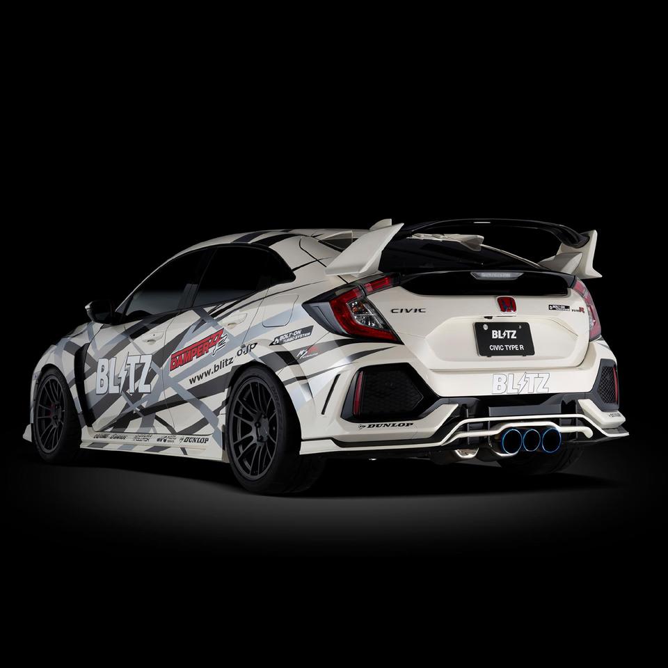 Evasive Motorsports: Blitz Nur Spec Exhaust (VSR - Triple Burnt