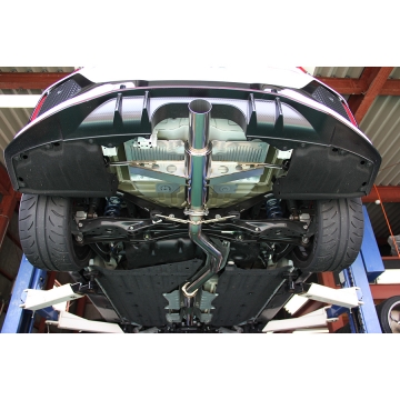 CLEiB Stainless Steel Cat Back Exhaust (includes Front Pipe) - Honda Civic Type R FK8 17-21