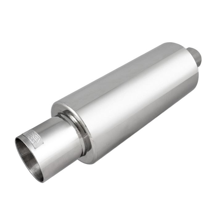 Evasive Motorsports: DC Sports Universal Round Muffler - Straight