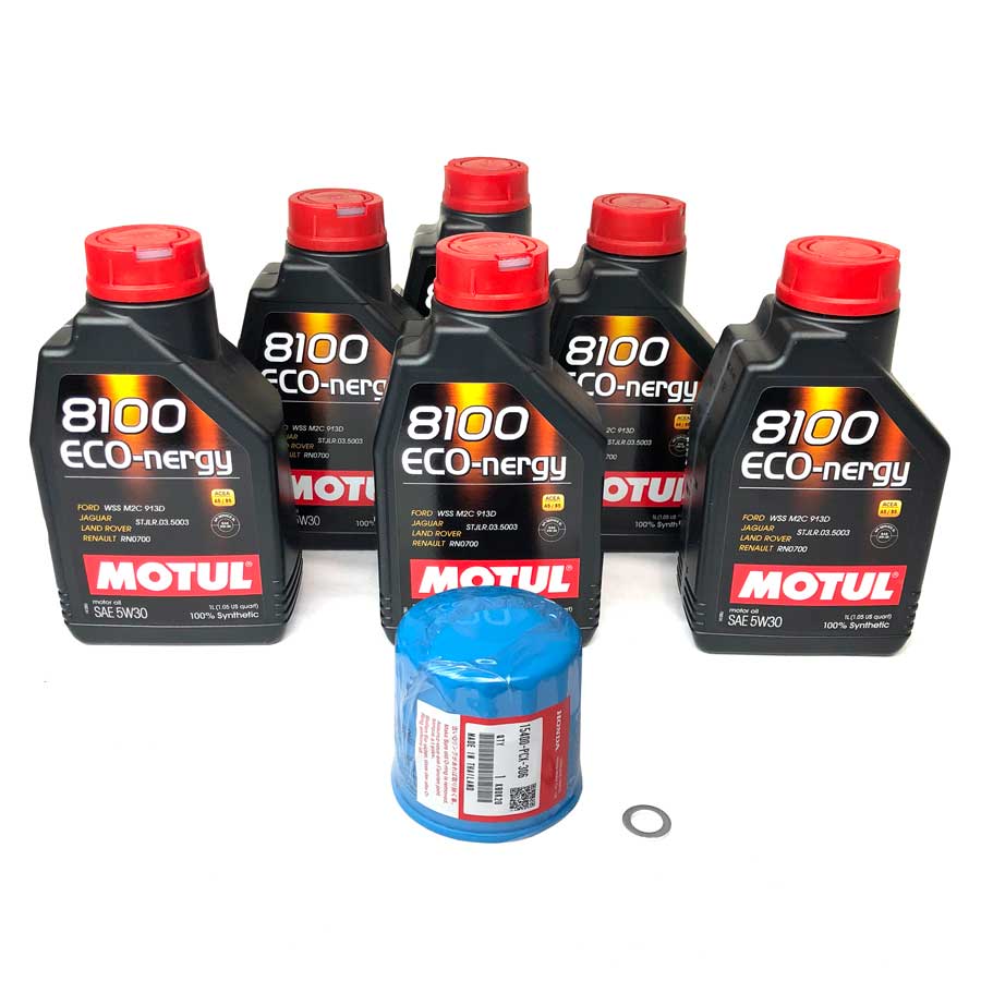 Evasive Motorsports Evasive Motul 8100 5W30 Oil Change Kit Honda